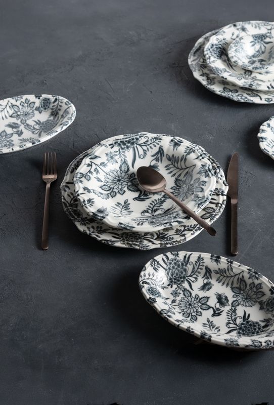 Herba and Silva Black styled on a real table