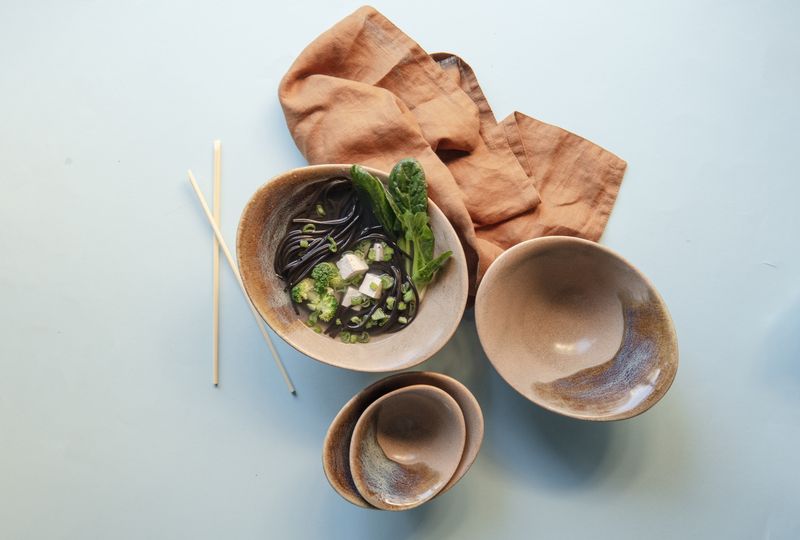 Coastal styled on a real table