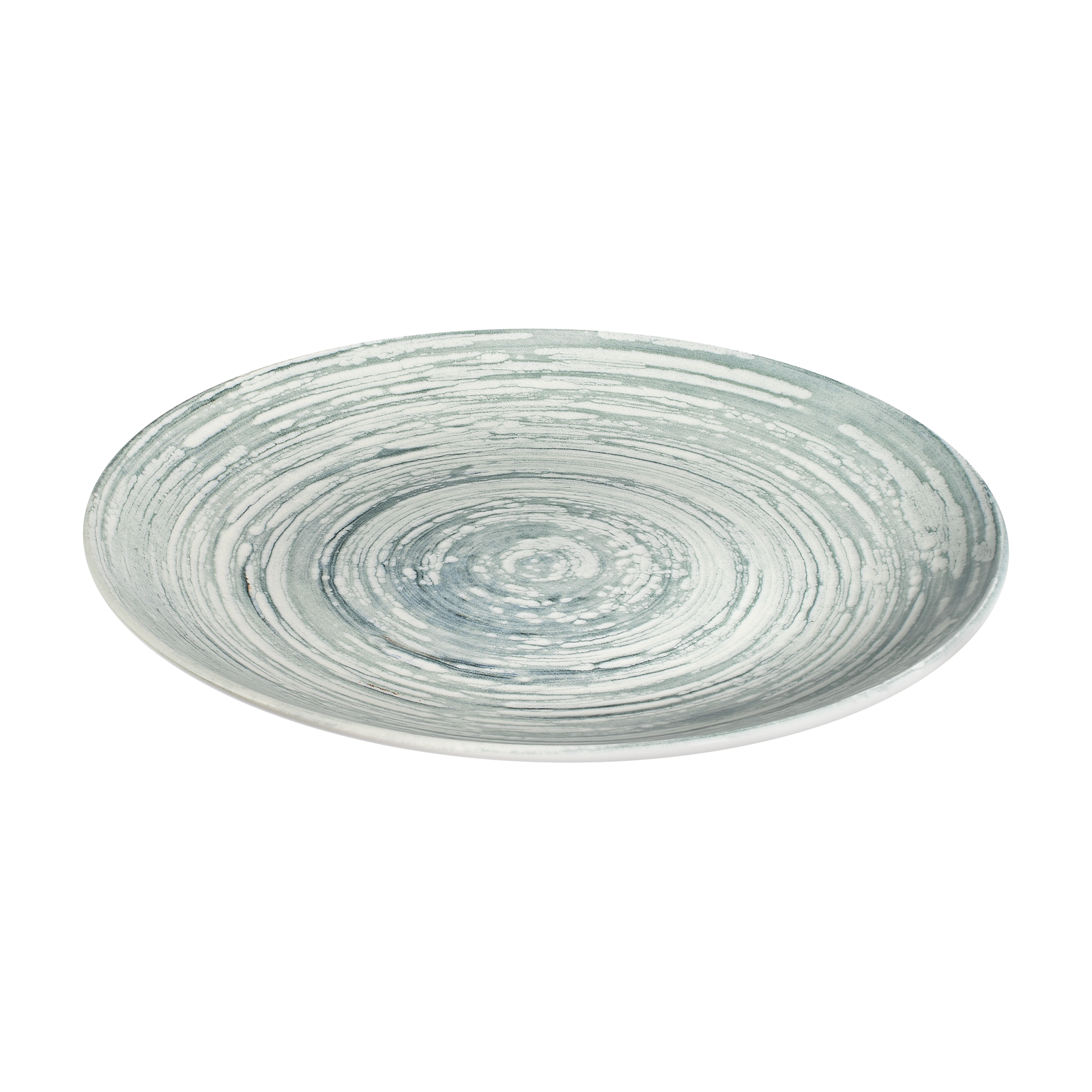 Swirl Grey Tuval Flat Plate 7 7/8 in