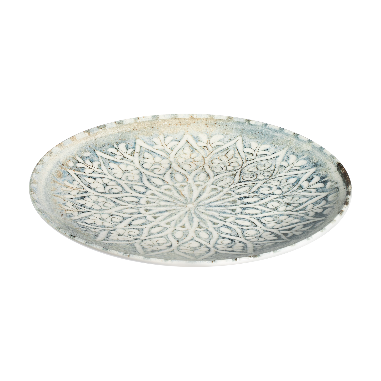 Granada Grey Tuval Flat Plate 7 7/8 in