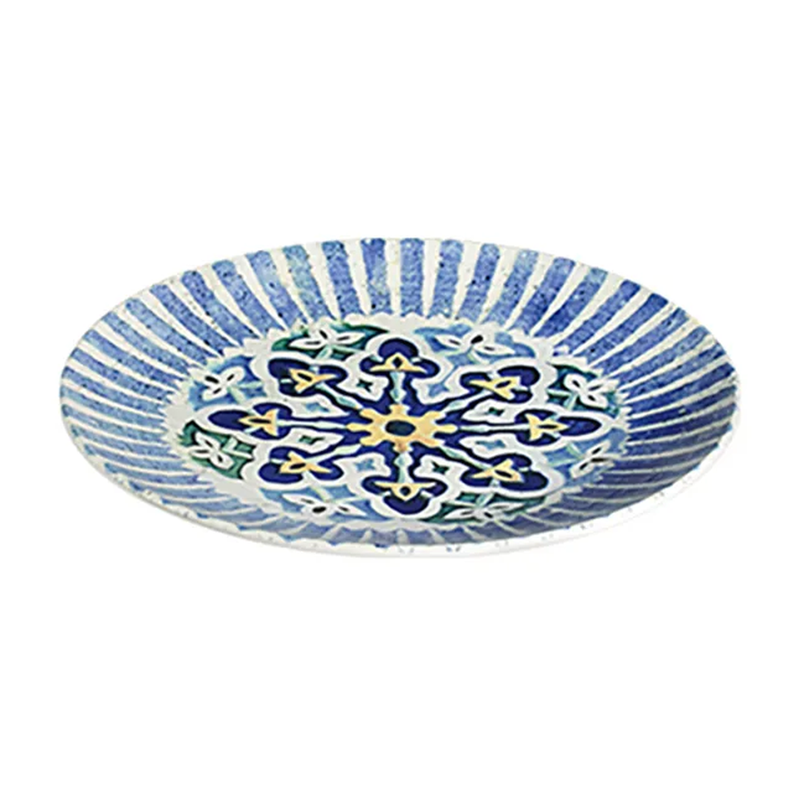 Cordoba Blue Tuval Flat Plate 7 7/8 in