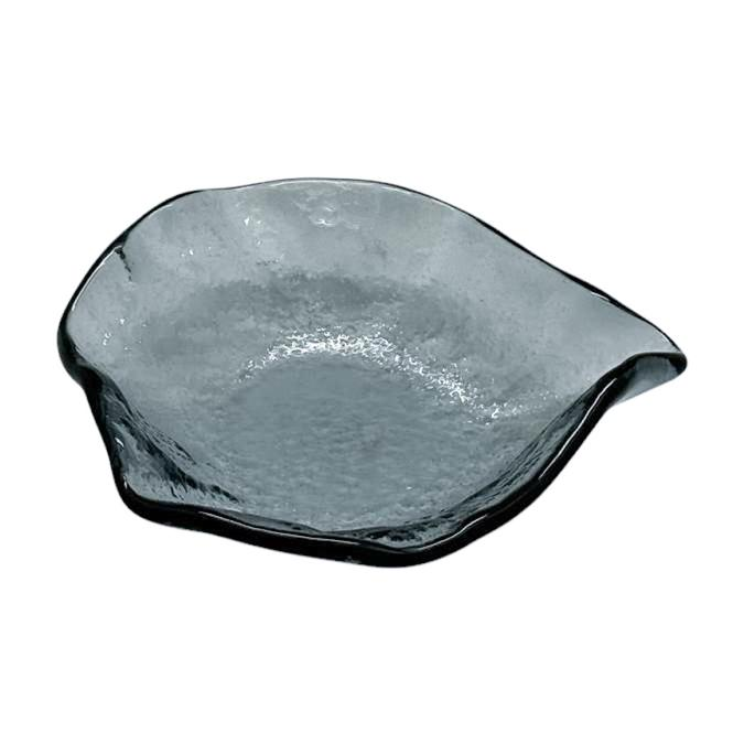 Obsidian Mini Shell Dish 3.5 in x 4.5 in 0.16 in