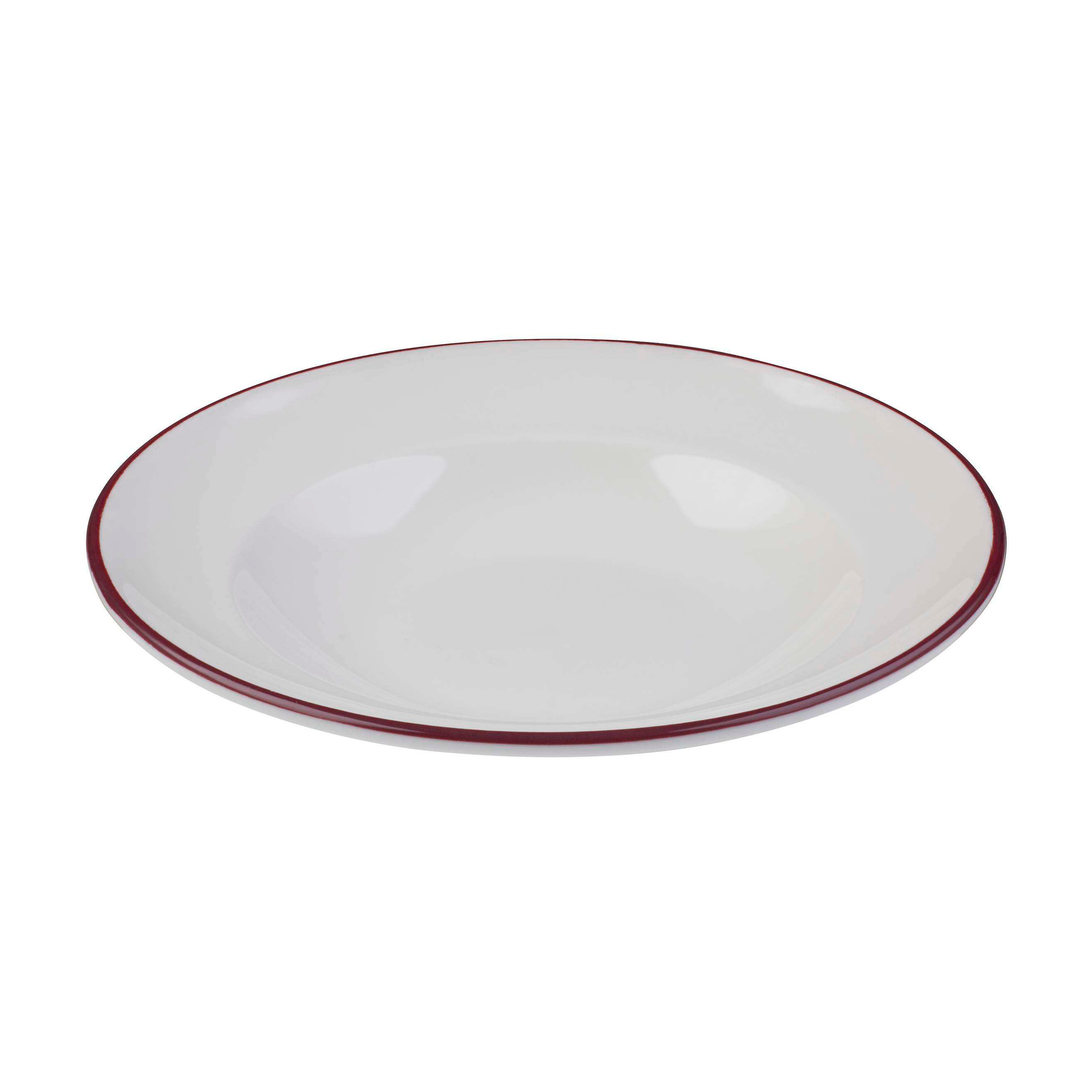 Modest Maroon Miro Deep Plate 7 7/8 in 5.7 fl oz