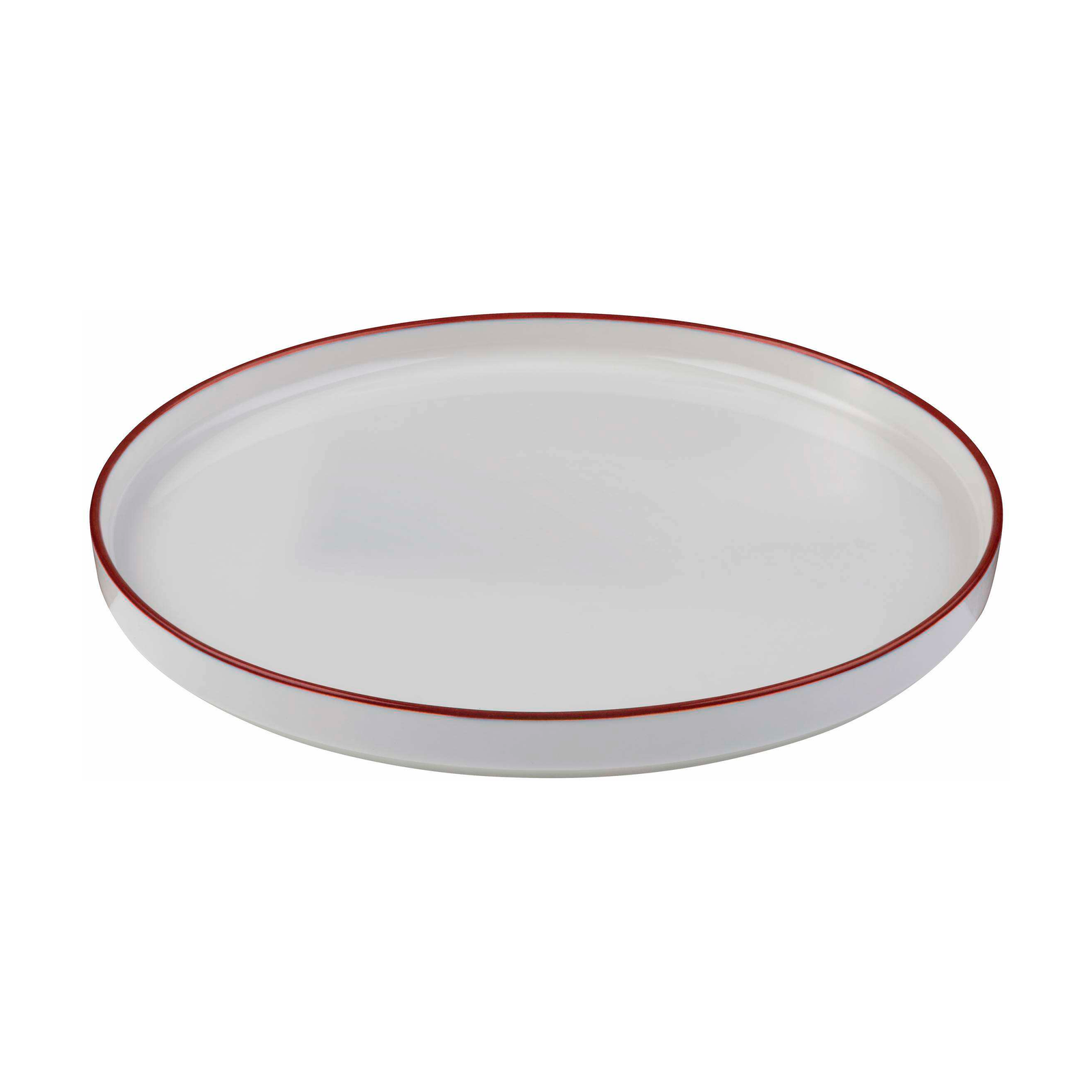 Modest Maroon Stolt Flat Plate 6.50 in