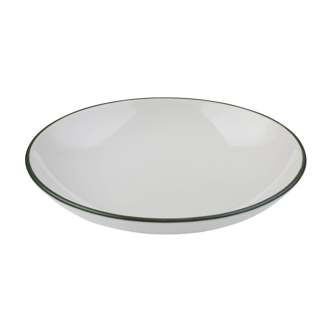 Modest Green Valle Deep Plate 8 5/8 in 26.0 fl oz