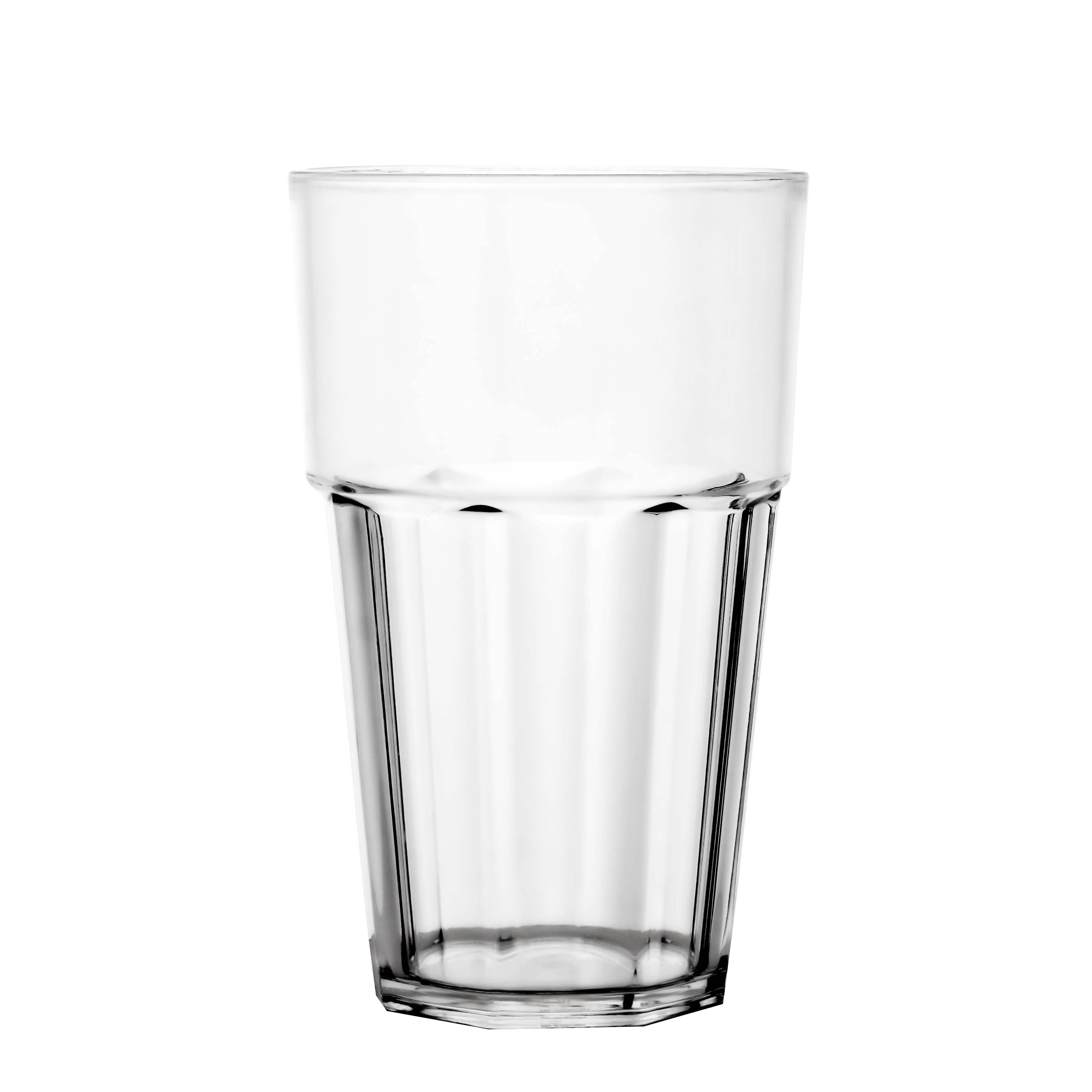 Casablanca Stackable Tumbler 13.5 Fl Oz PC Clear